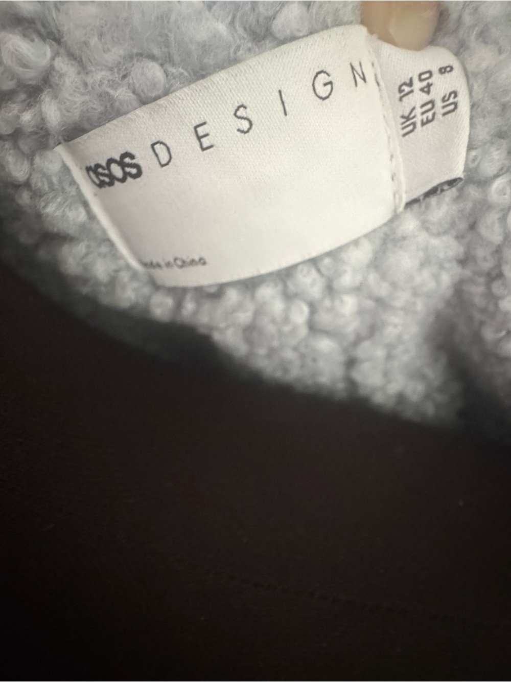 ASOS shearling pleather jacket - Picture 5 of 5